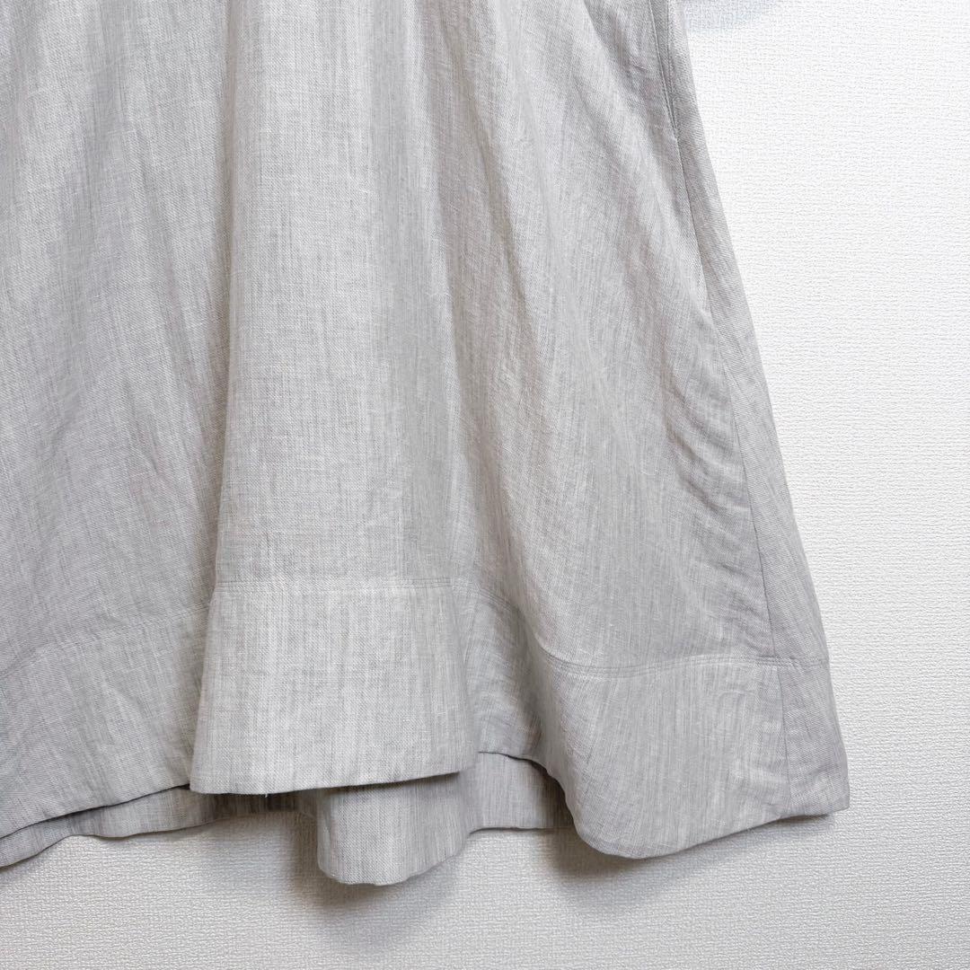 Chaos カオス アルパカリネンカフカワンピース ナチュラル