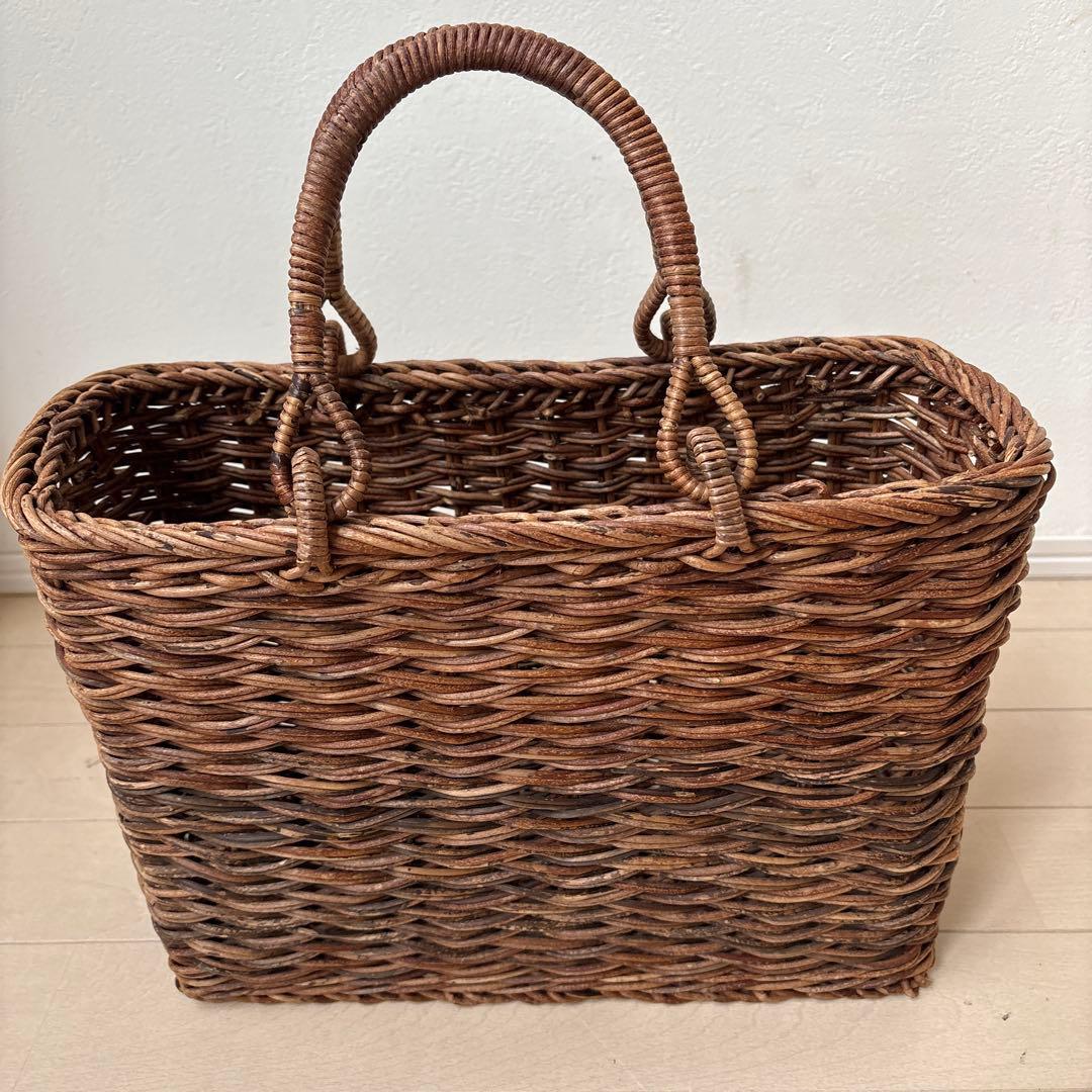 希少 あけび かごバッグ 国産 手仕事
