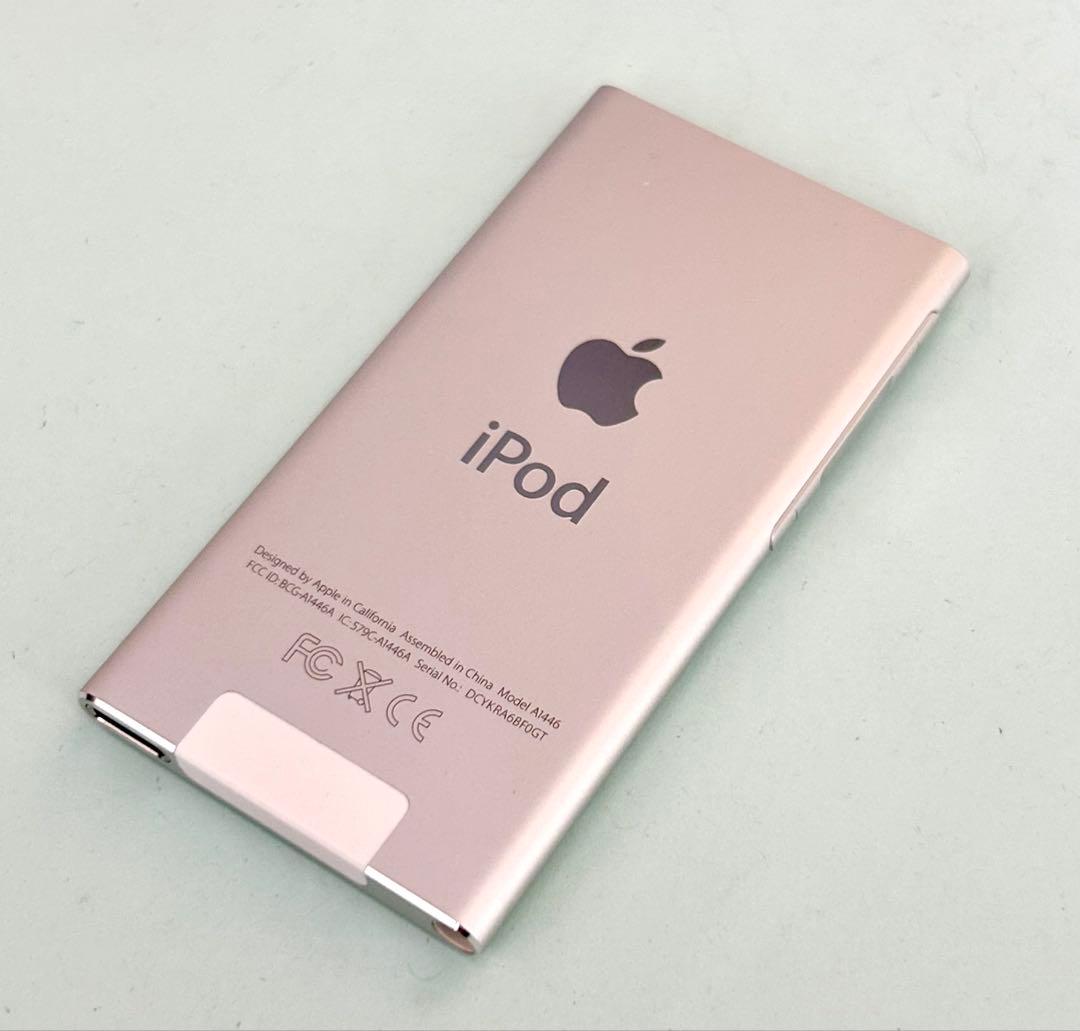 iPod nano ［極美品］Apple 第7世代16GB カバー付き