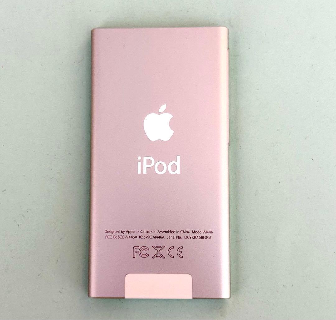 iPod nano ［極美品］Apple 第7世代16GB カバー付き