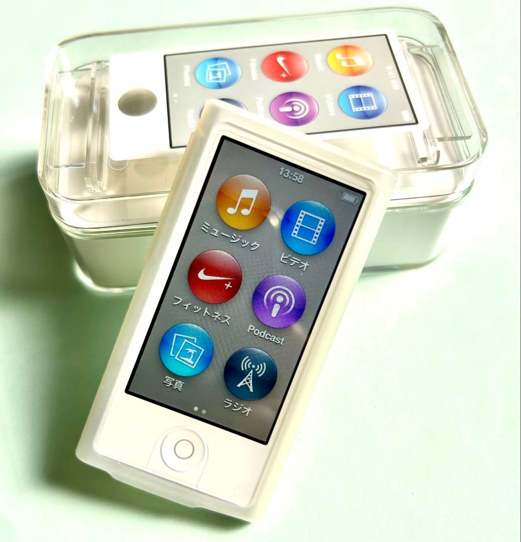 iPod nano ［極美品］Apple 第7世代16GB カバー付き