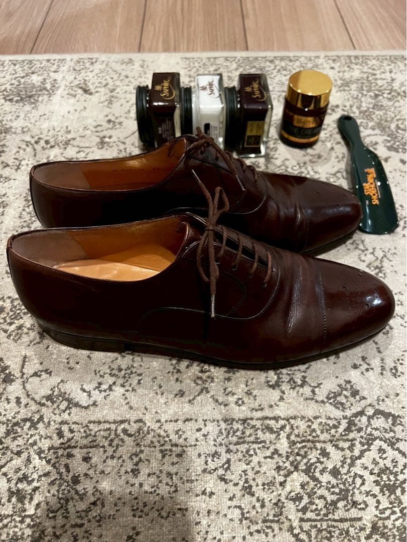 ビンテージ‼️タニノクリスチ セミブローグ オックスフォード 7.5