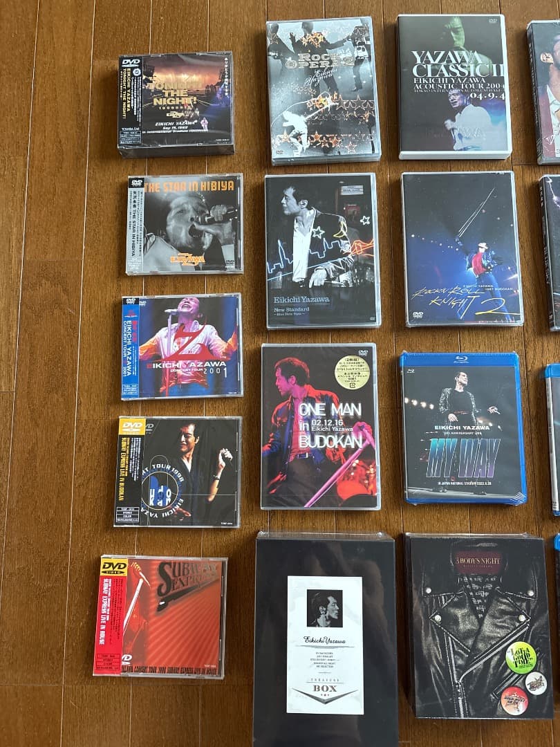 矢沢永吉　新品未開封　DVD Blu-ray 25枚セット