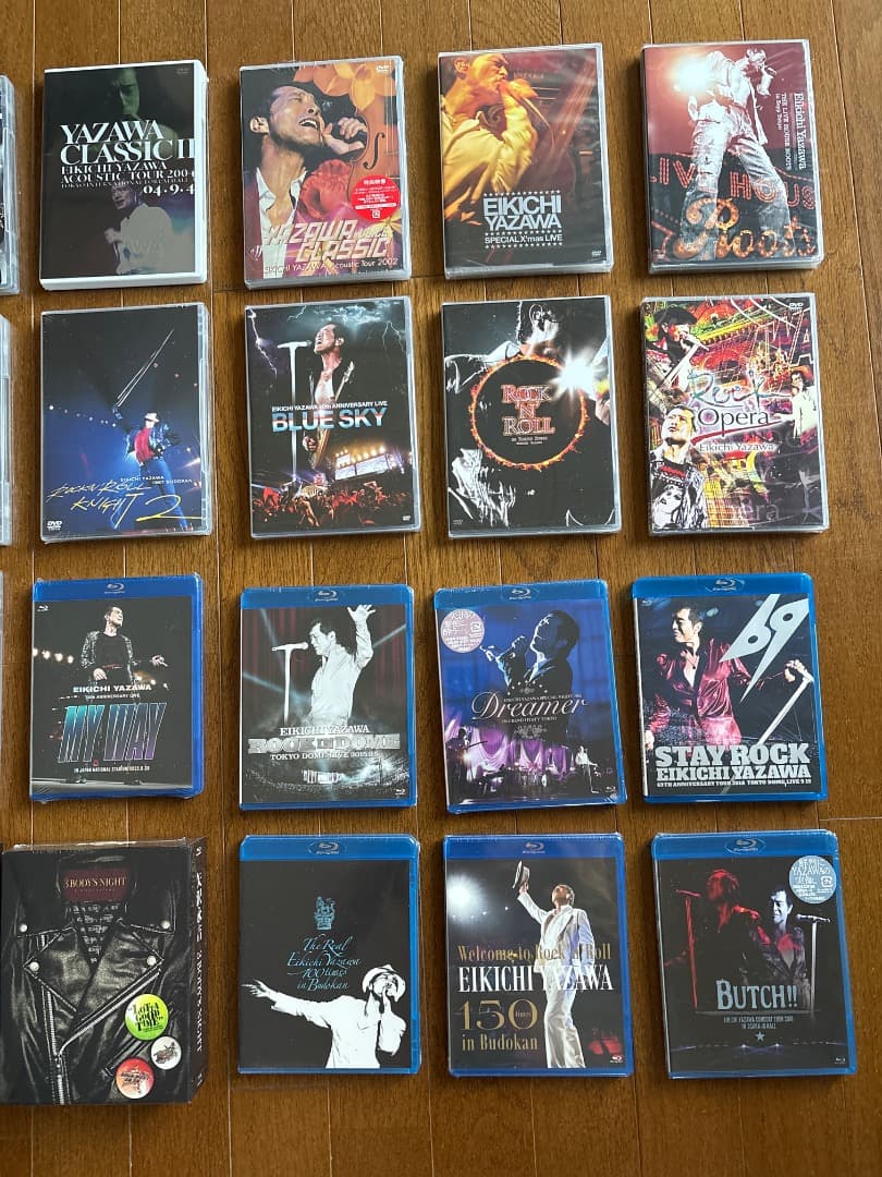 矢沢永吉　新品未開封　DVD Blu-ray 25枚セット