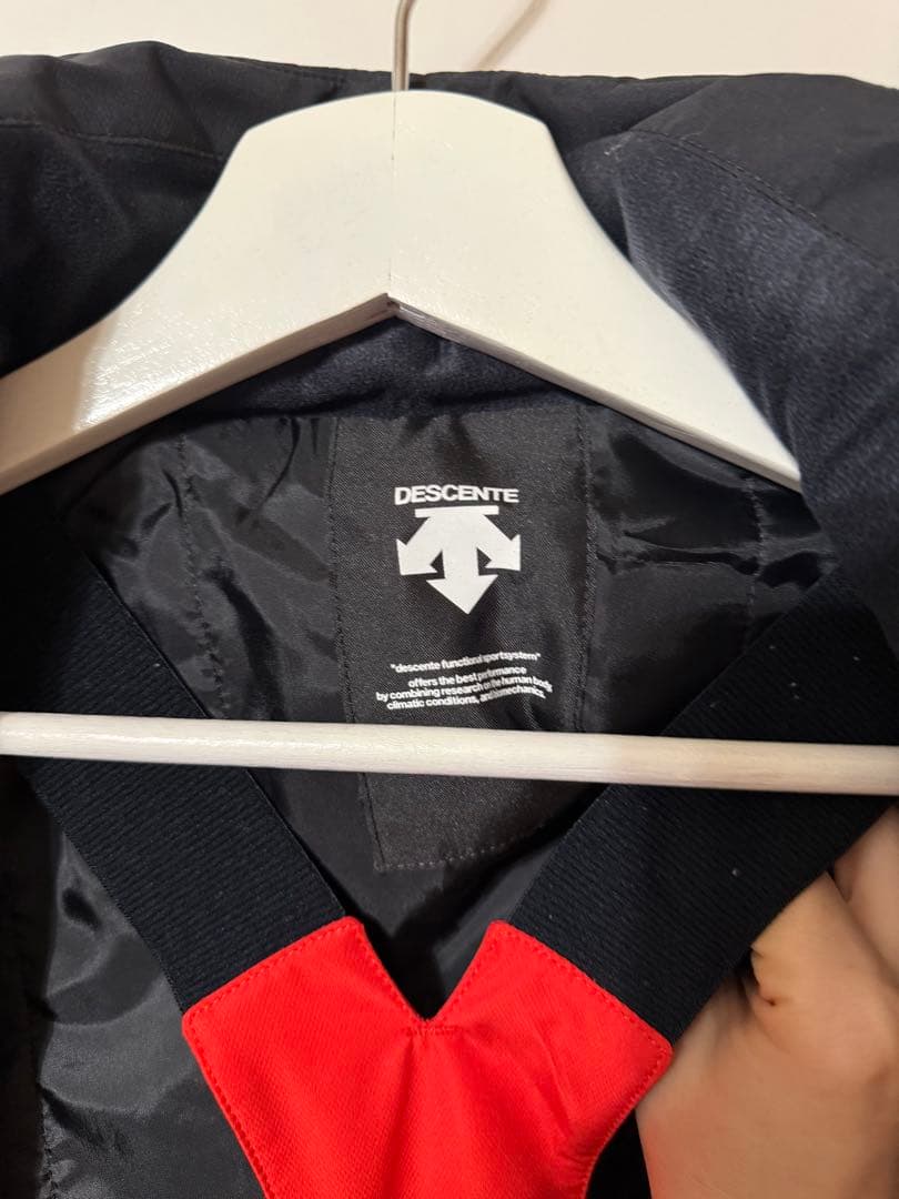 極美品　DESCENTE 2024年モデル メンズ　スキーウェア 上下セット L