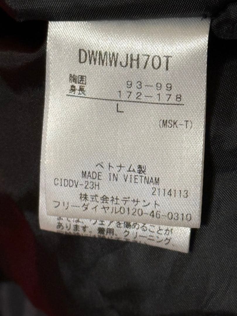 極美品　DESCENTE 2024年モデル メンズ　スキーウェア 上下セット L