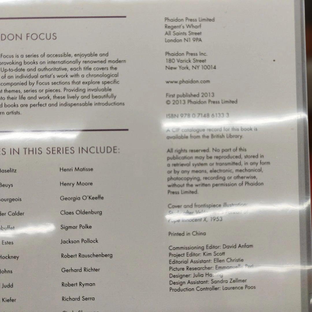 FRANCIS BACON 　2013年 145P HC