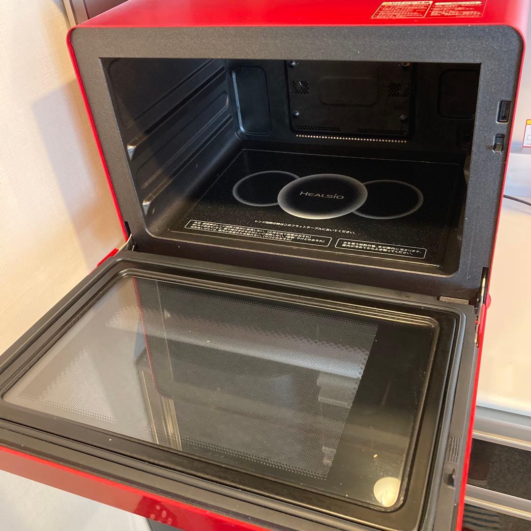 【極美品】最上位モデルSHARP ヘルシオ AX-XW400(2段) ミトン付き