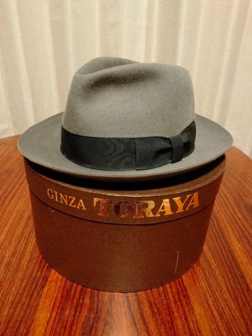 ★美品★【KNOX ヴィンテージ ハット】野兎100% オーストラリア産 61