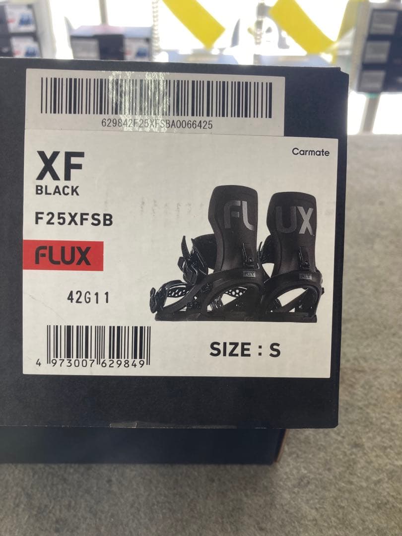 FLUX XF ブラック ビンディング Sサイズ