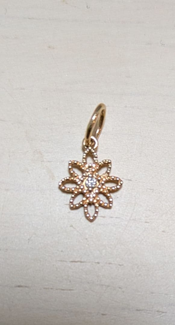 agete　アガット　ネックレスチャーム　ペンダントトップ　K10　新品未使用