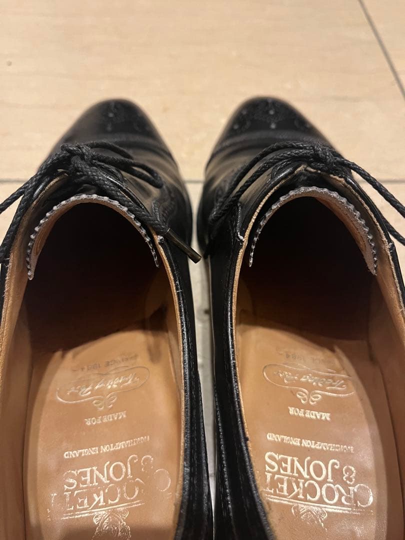 【美品】クロケット&ジョーンズ Maidwell メイドウェル 7E