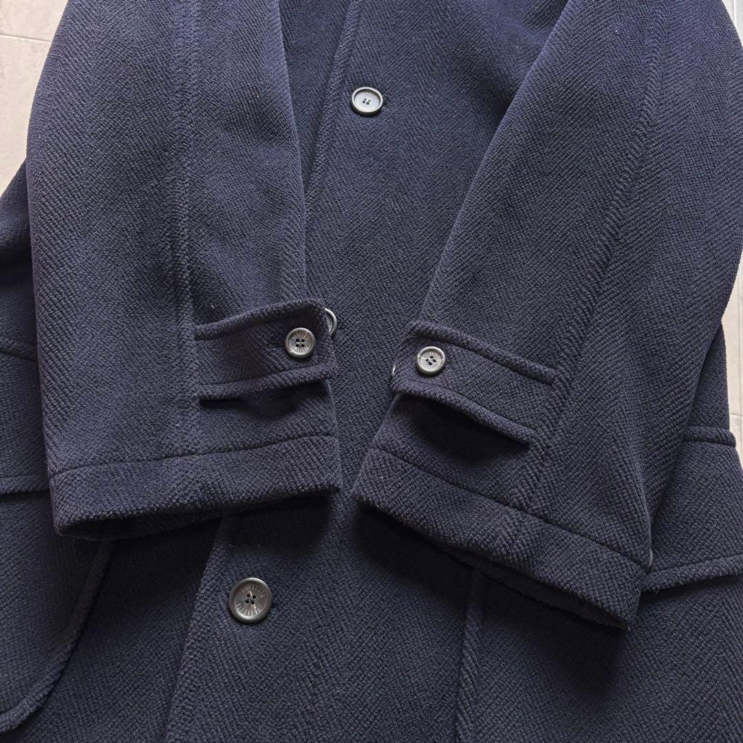 【入手困難】バラクータ×ムーアブルック ヘリンボーン ダッフル ウール 100%