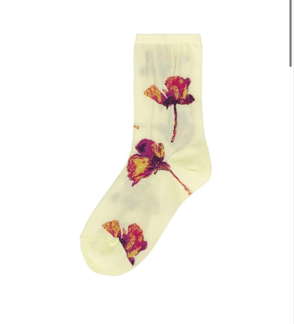 レッグウェア ISSEY MIYAKE PRESSED FLORA SHADOW STUDY