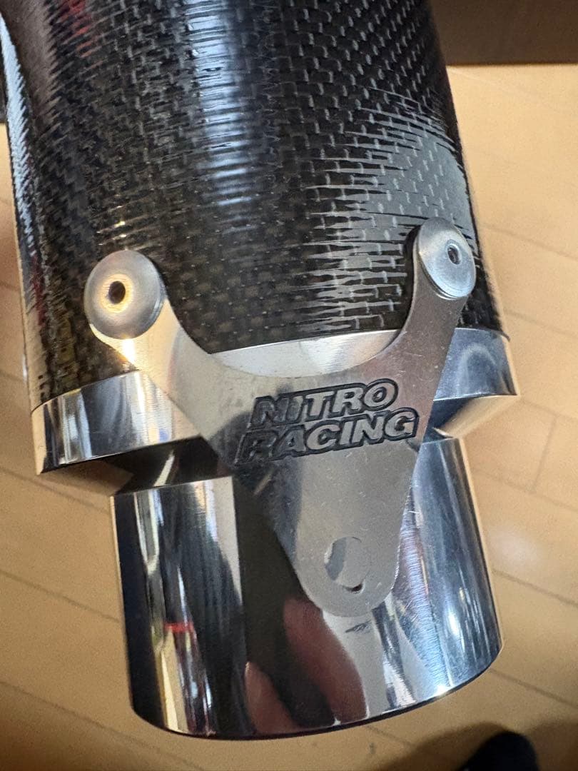 規制前　ナイトロ　NITRO カーボン　サイレンサー　60.5