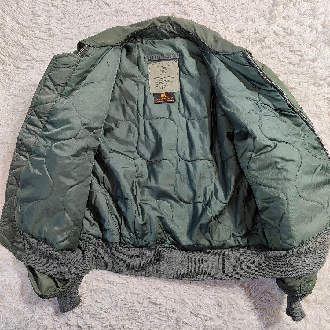 90s CWU-45/P アルファ ミリタリージャケット M ショート丈USA製