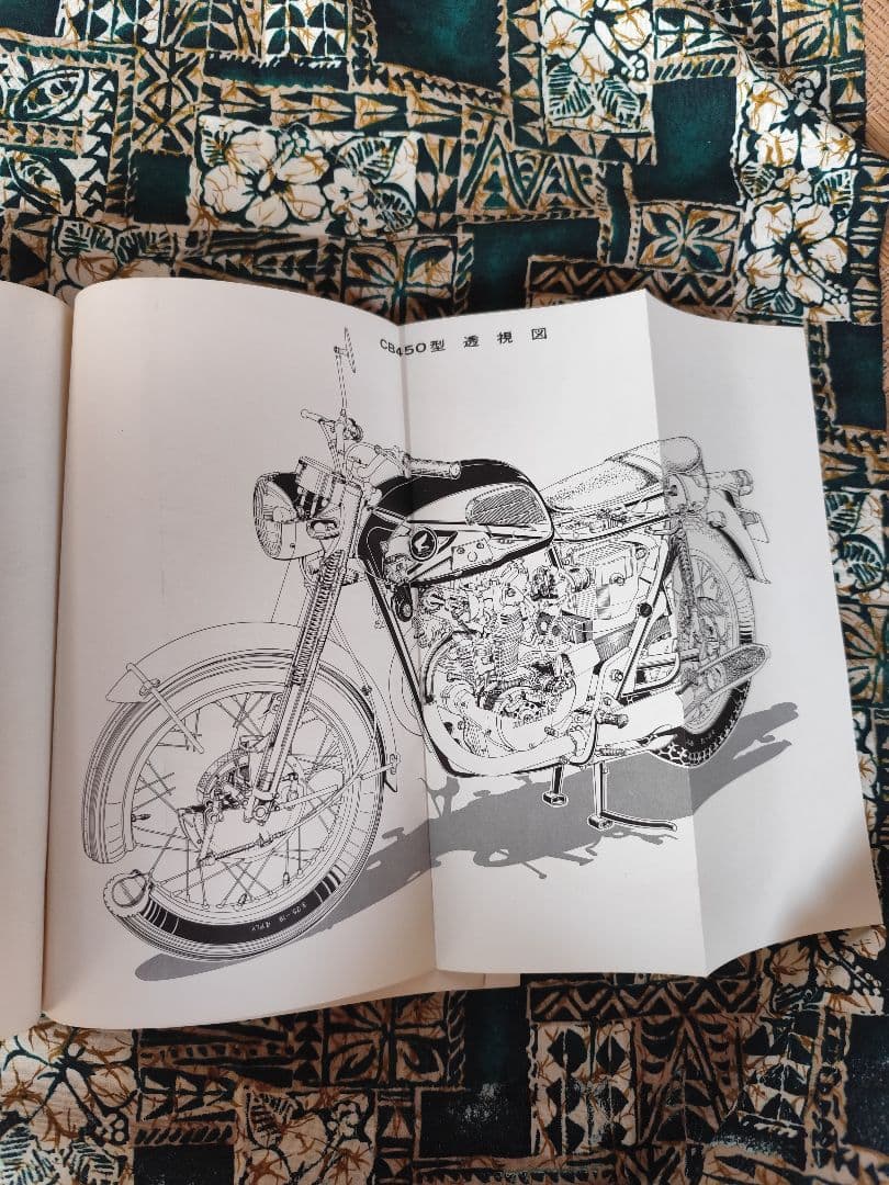 ホンダ　ドリーム　 450 　サービスマニュアル激レア当時物