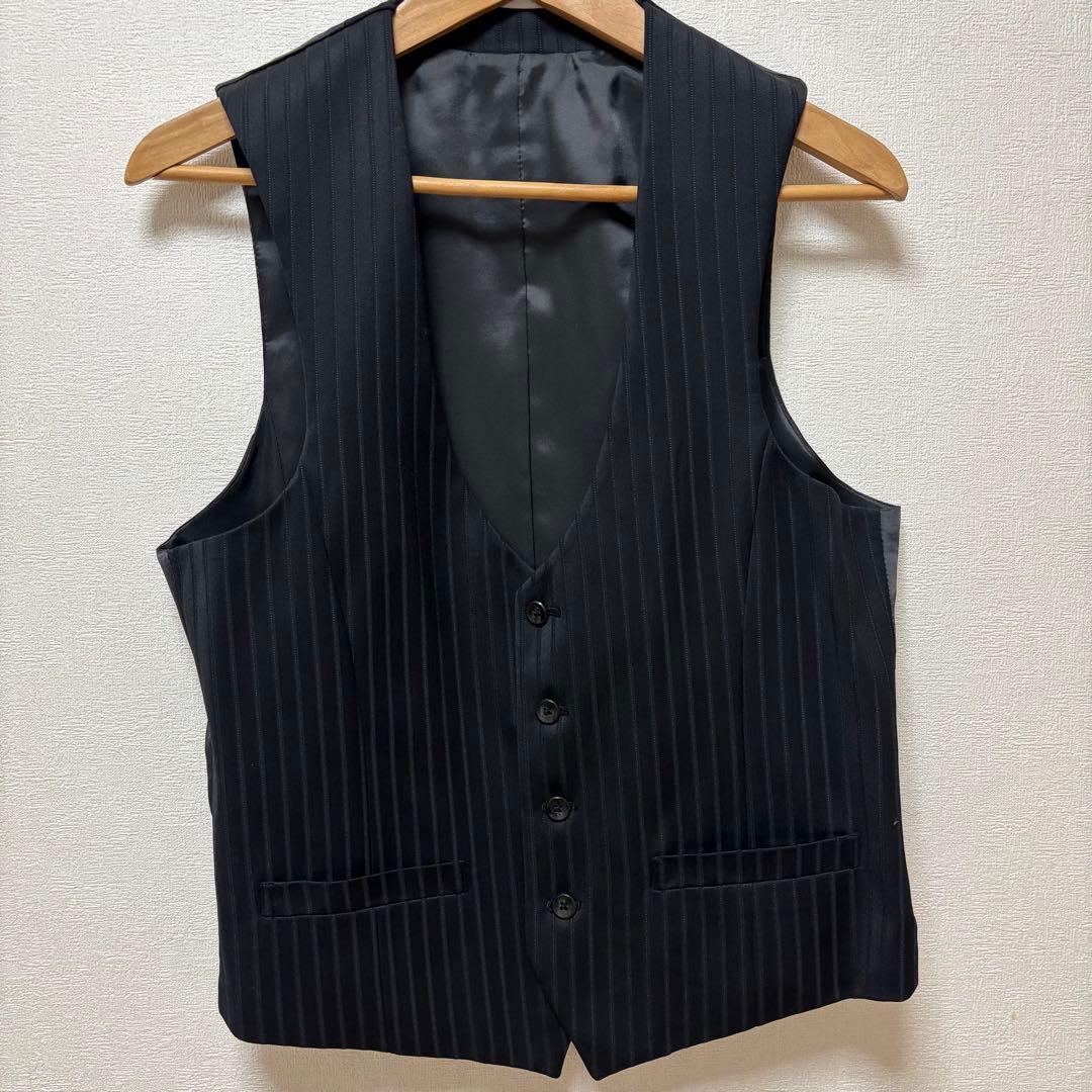 【美品】　P.S.FA スーツ6点セット　A5 成人式　シャツネクタイベルト付き