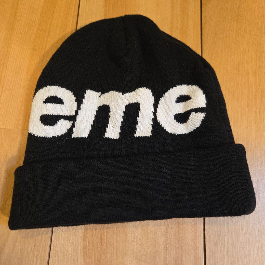 帽子 Big Logo Beanie BLACK
