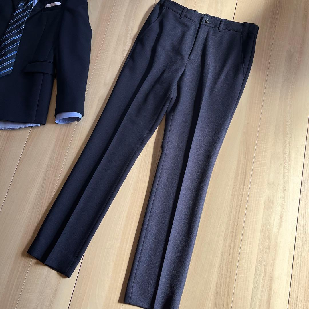 【美品】 ワルツバイビームスデザイン 160 ネイビー 卒業式 結婚式