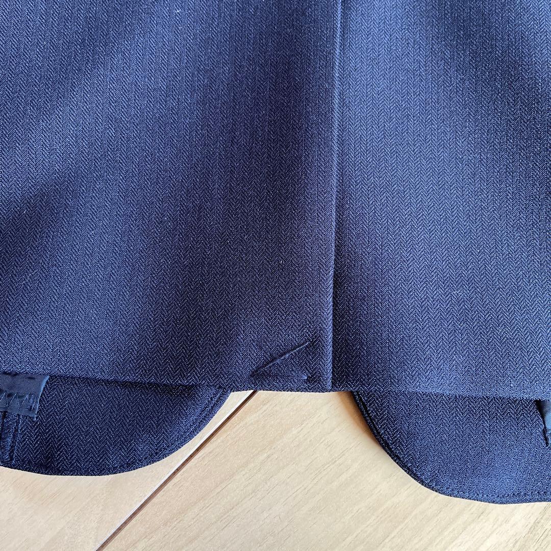 【美品】 ワルツバイビームスデザイン 160 ネイビー 卒業式 結婚式