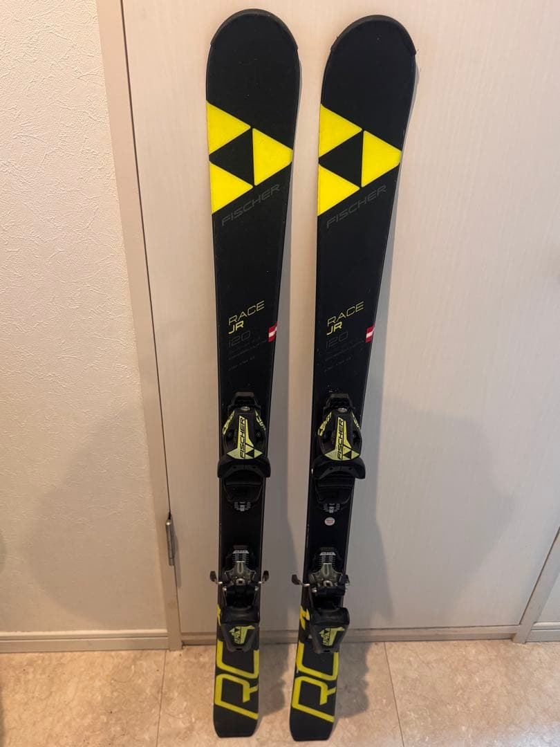 FISCHER RACE JR スキー 板 バインディング付き