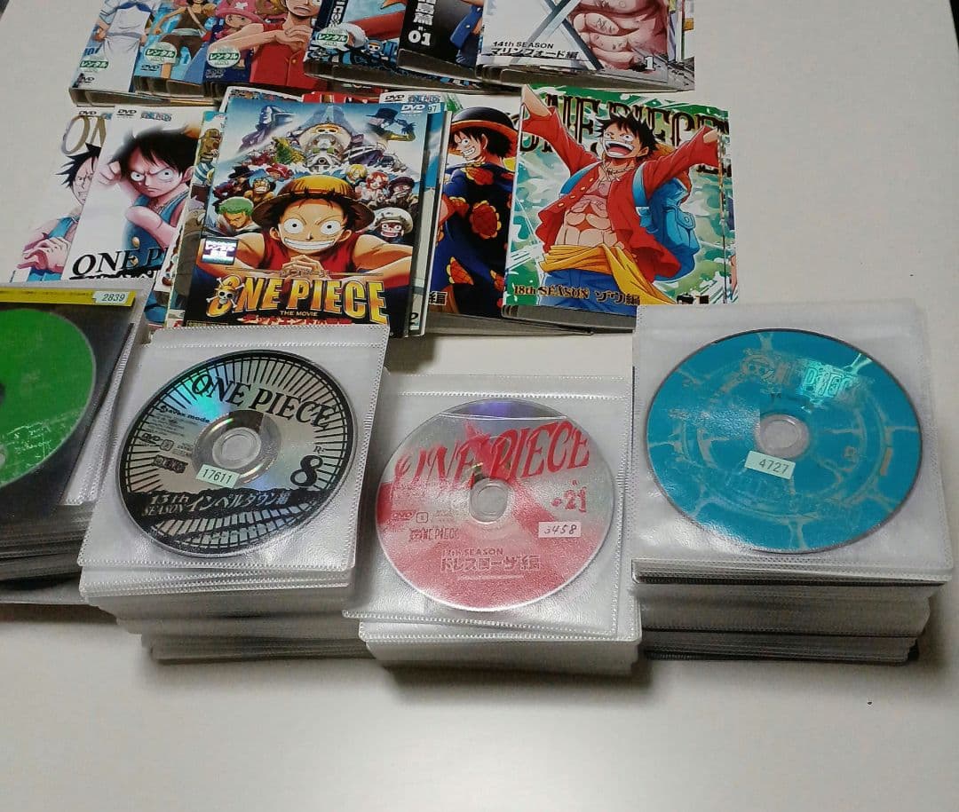 アニメ　DVD　ONE PIECE ワンピース　1～18th SEASON+映画