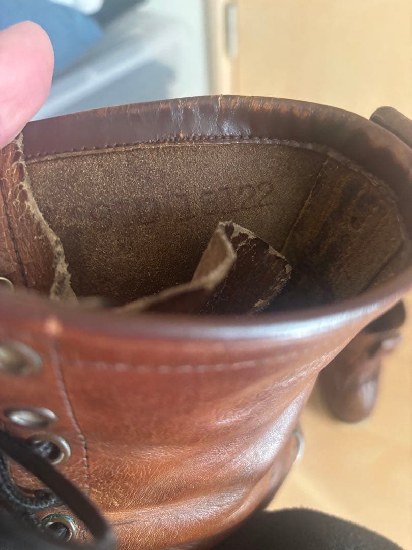 t*n様 REDWING 　アイリシュセッター　スクエアステッチ　60s 877