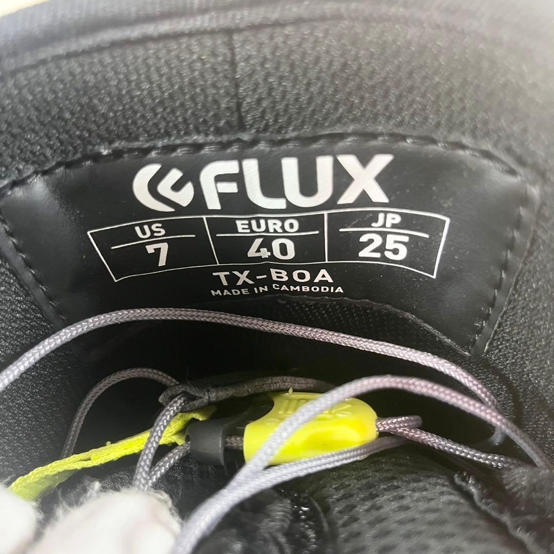 【美品】 FLUX フラックス TX-BOA 25cm スノボシューズ