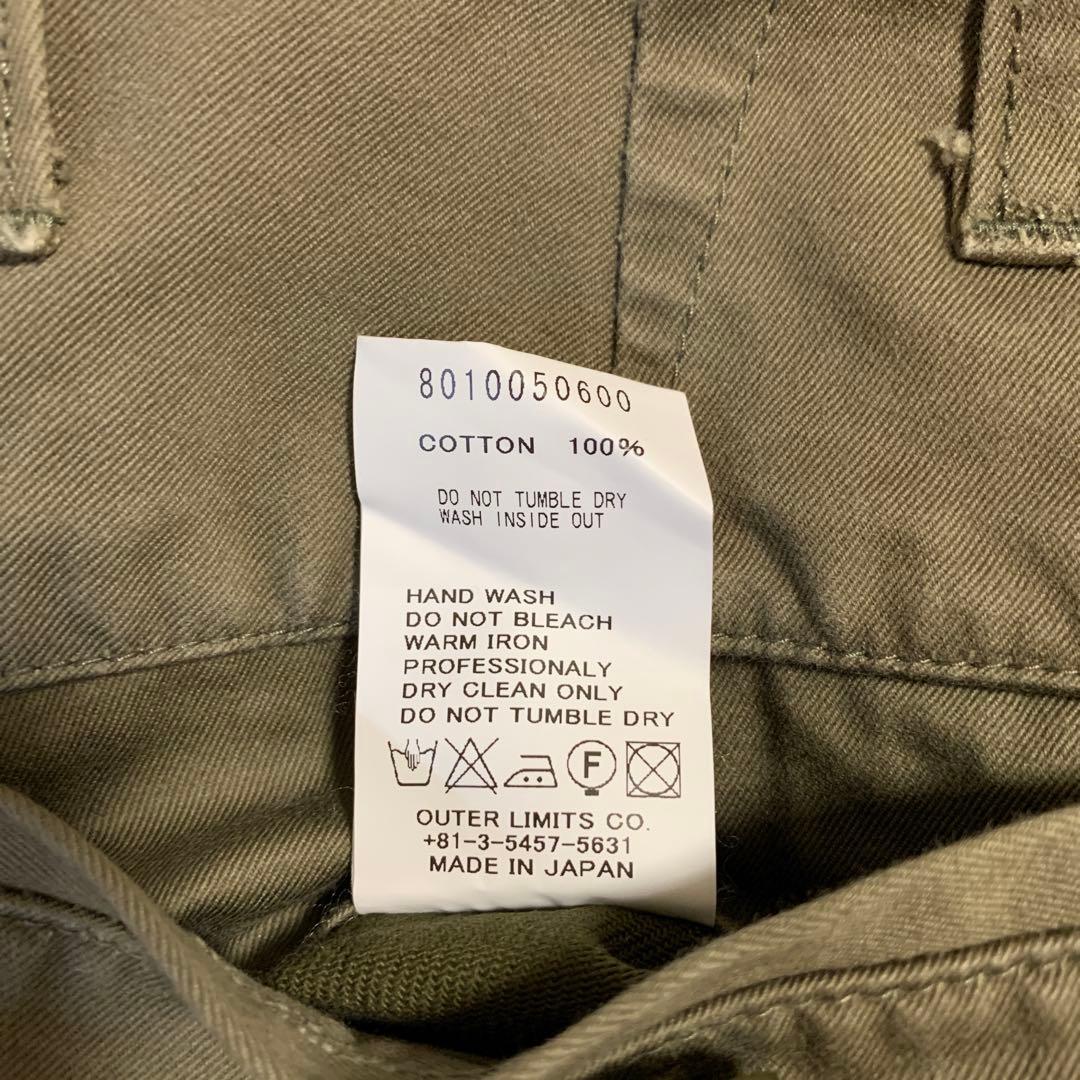 ナイジェルケーボン　チノパン　ミリタリーチノ　オリーブ