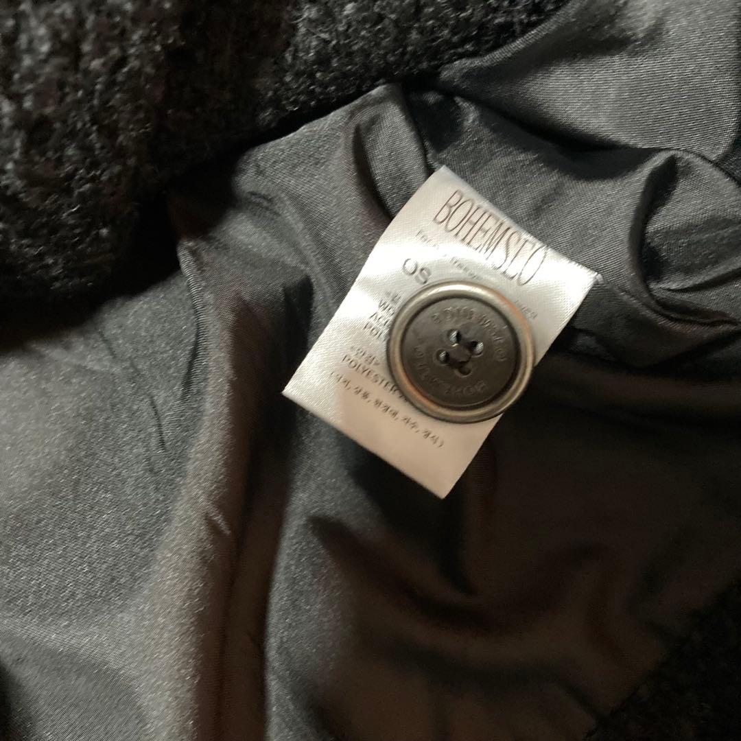 BOHEMSEO BELTED HALF COAT ベルテッド ハーフコート