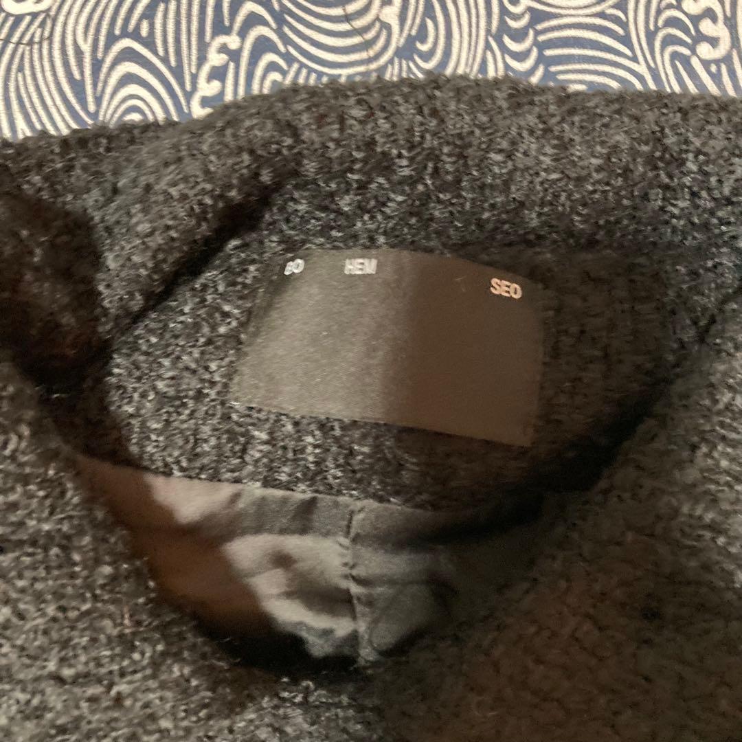 BOHEMSEO BELTED HALF COAT ベルテッド ハーフコート