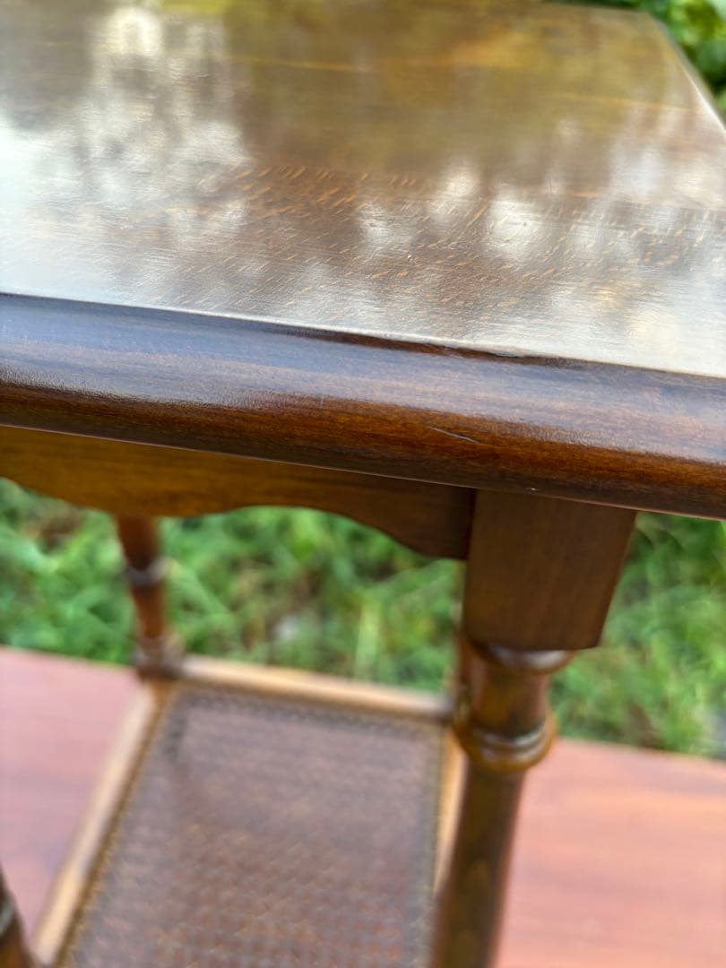 karimoku カリモク コロニアル　サイドテーブル　花台　フラワースタンド