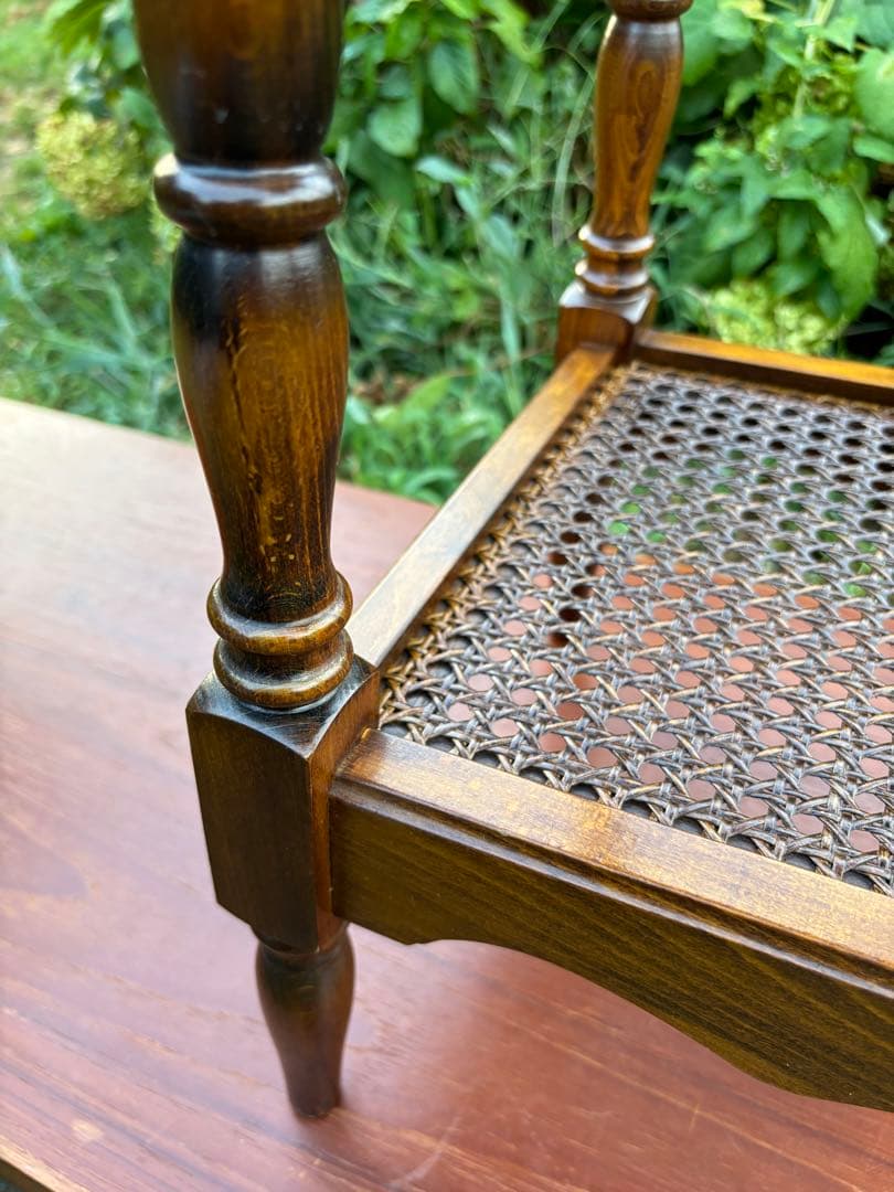 karimoku カリモク コロニアル　サイドテーブル　花台　フラワースタンド