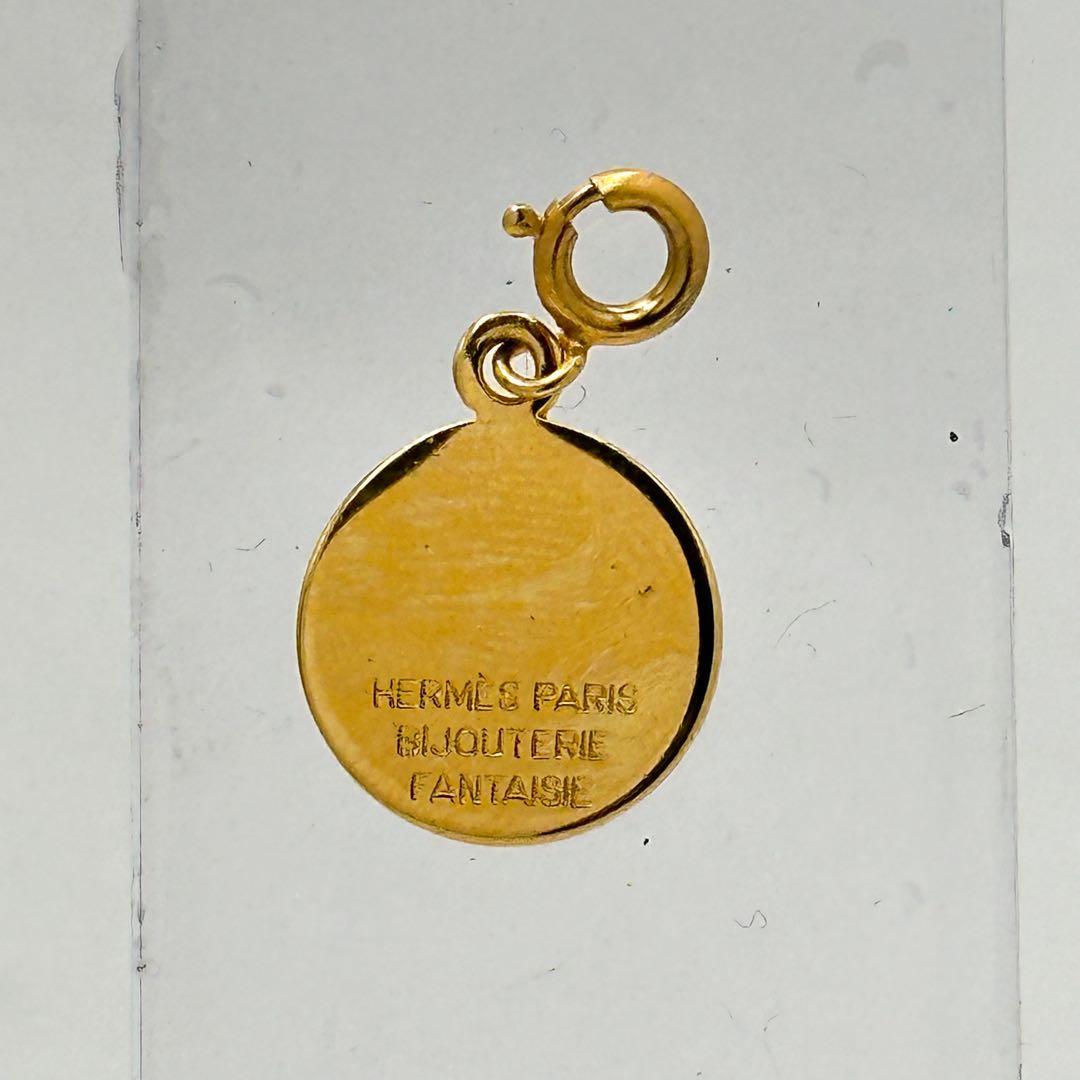 HERMES エルメス セリエ ペンダントトップ ゴールド チャーム 1610