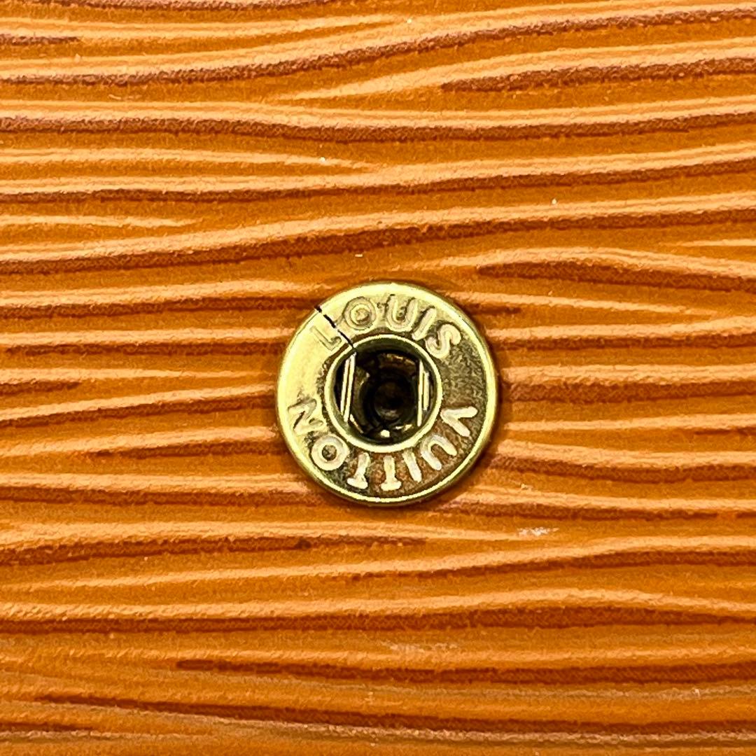 【美品！】ルイヴィトン エピ ミュルティクレ4　４連　キーケース　ケニアブラウン