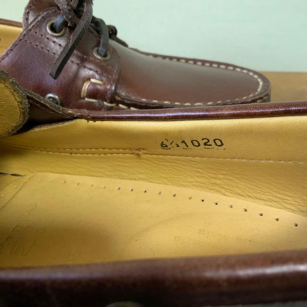 美品 Paraboot パラブーツMAROマーロ6 1/2ブラウン レイドソール