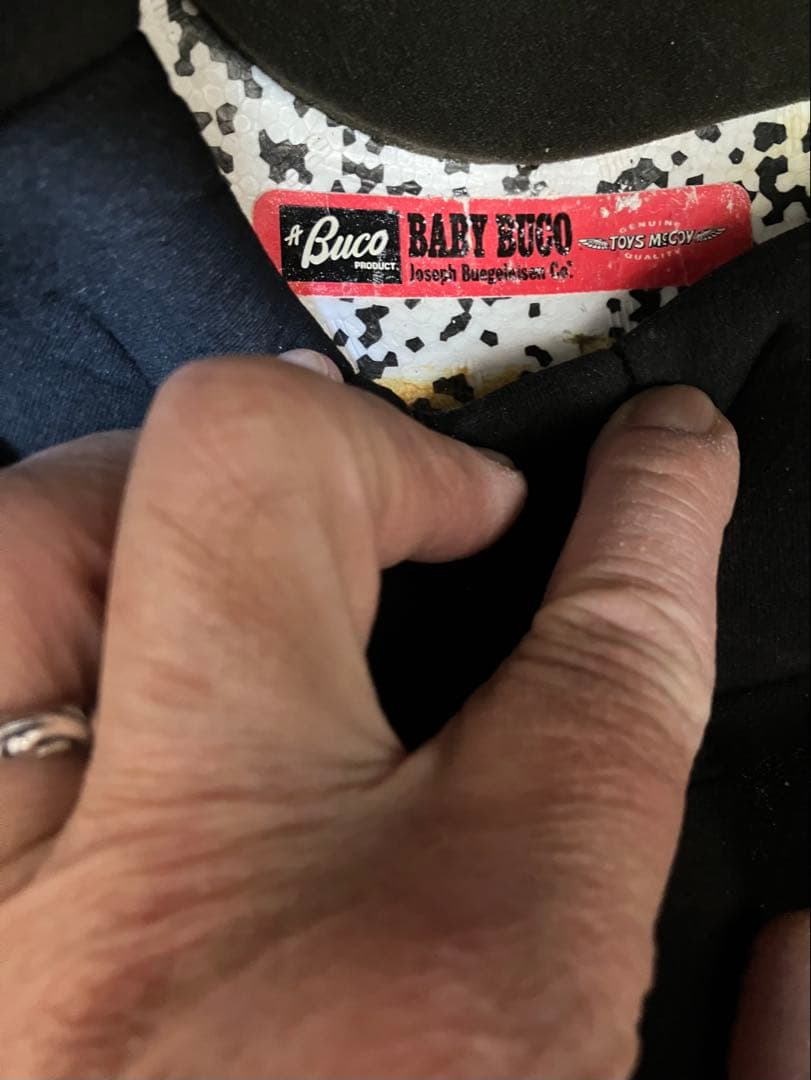 BUCO トイズマッコイ　アイボリー/ブラック　ジェットヘル Ｍ／Ｌ