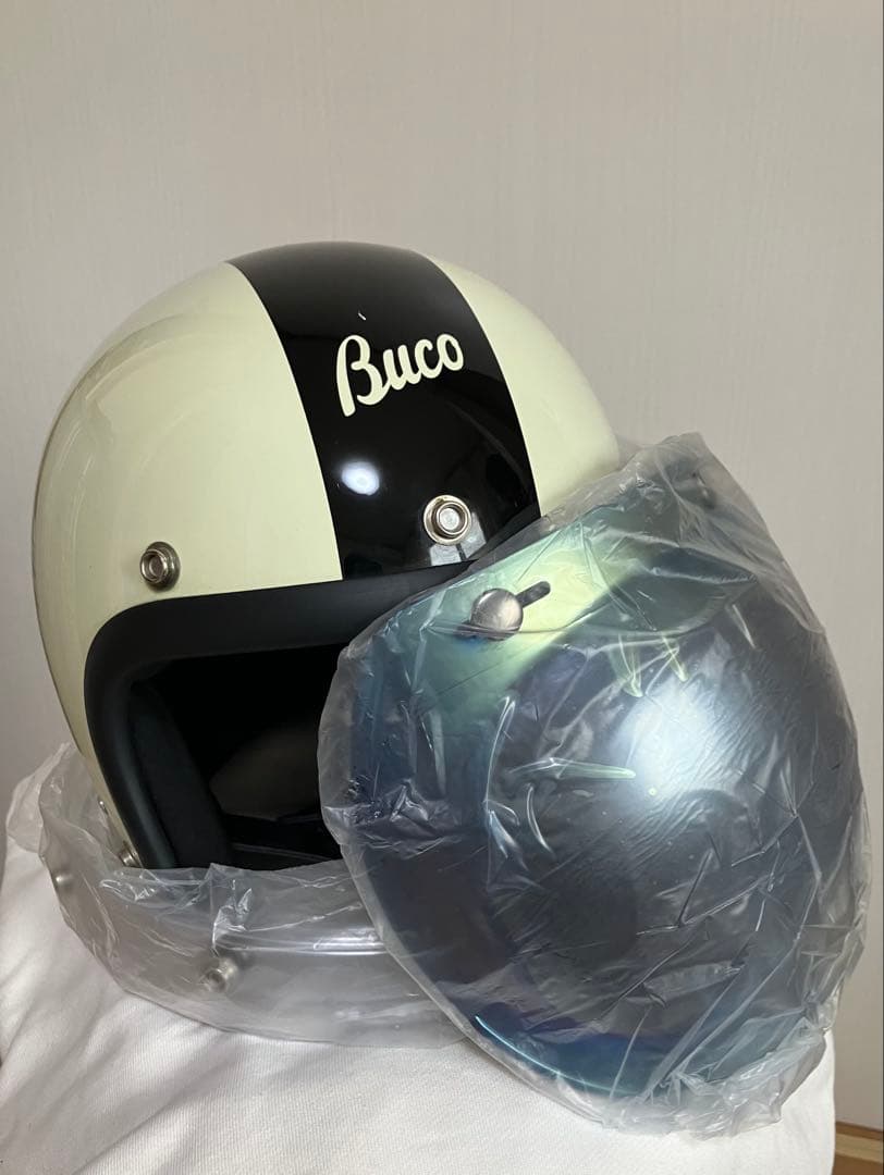 BUCO トイズマッコイ　アイボリー/ブラック　ジェットヘル Ｍ／Ｌ