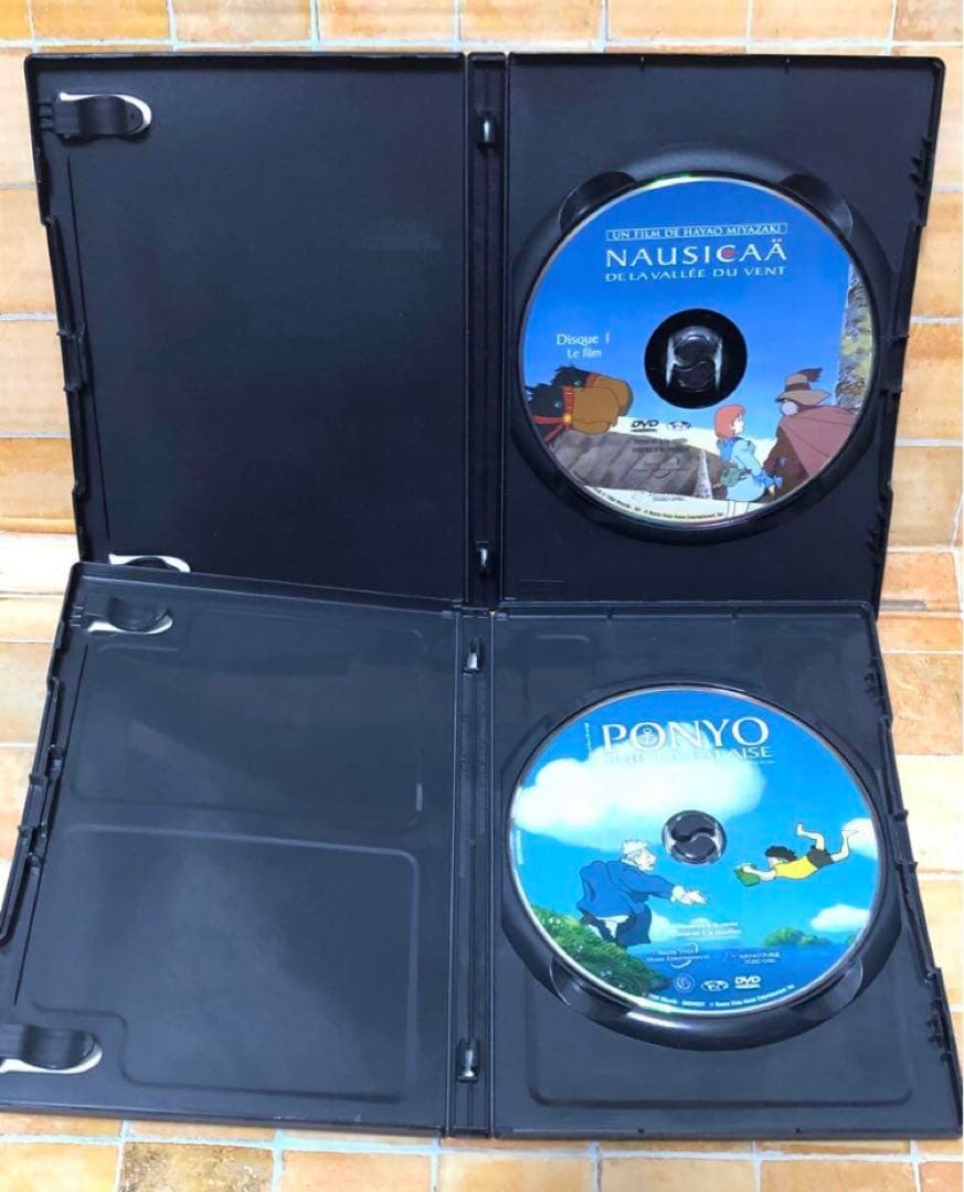 スタジオジブリ DVD ４作品セット [フランス版] 宮崎駿監督　学習用にも最適