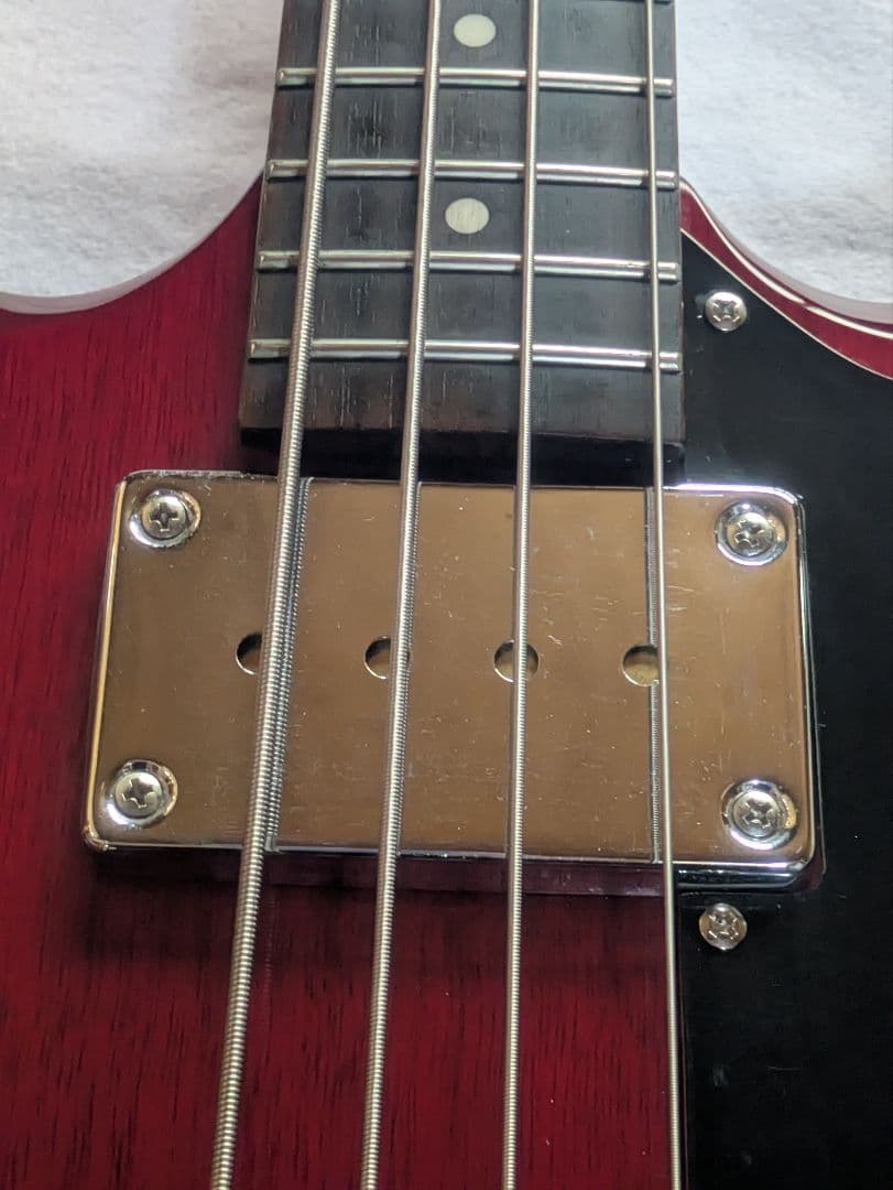 Epiphone EB-0 SGベース　Hipshot USAパーツ　送料無料