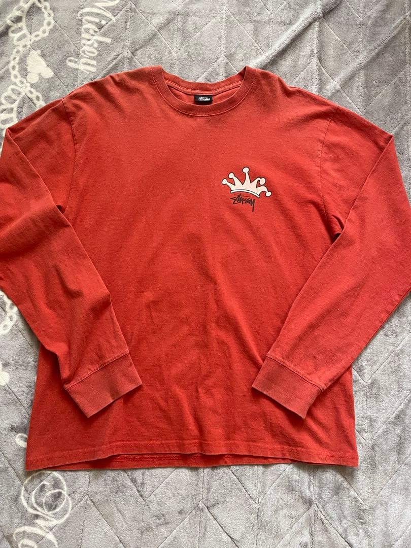 ステューシー　復刻　クラウン　カットソー