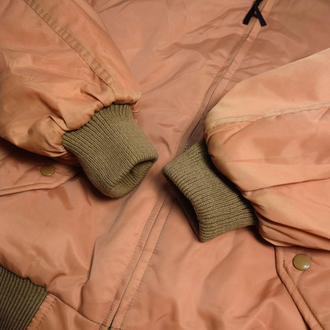 90s ALPHA MA-2 ファーカラー フライトジャケット ピンク y2k