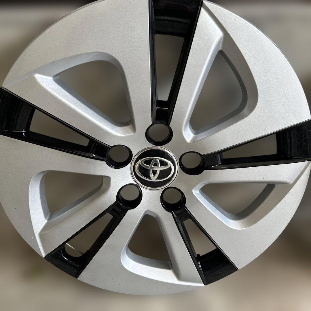50プリウス純正ホイール トヨタ 15インチ ホイール シルバー/ブラック