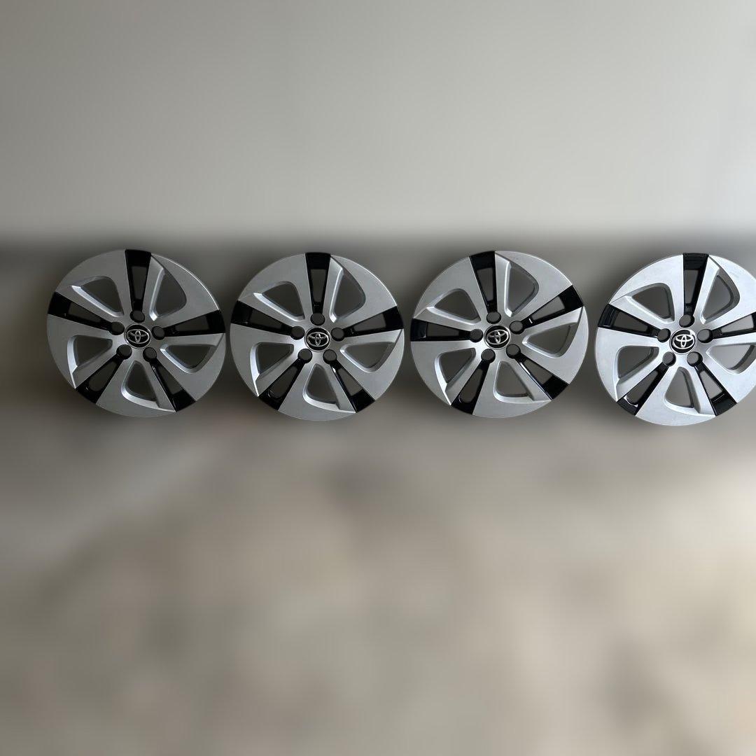 50プリウス純正ホイール トヨタ 15インチ ホイール シルバー/ブラック