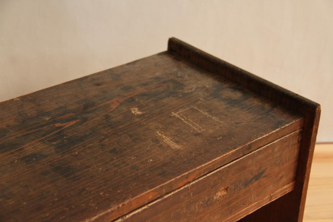 机　文机　テーブル　木製　古道具　アンティーク