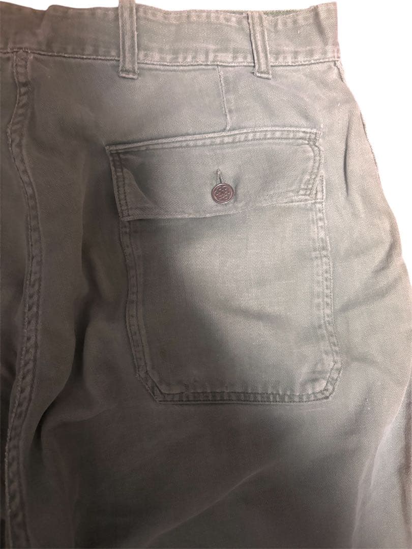 ベイカーパンツ　40s〜50s 片爪talon 13スターボタン　us army