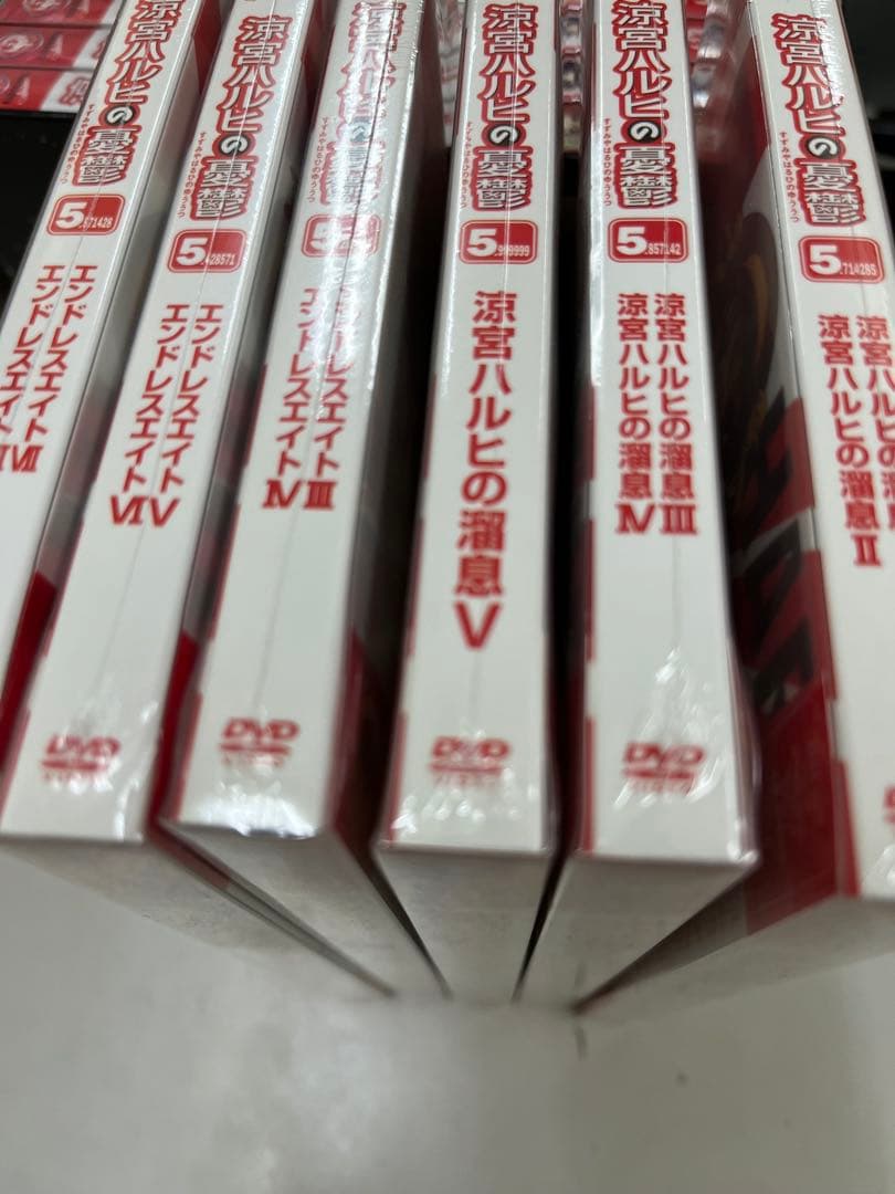 未開封dvd 涼宮ハルヒの憂鬱　セット　box付き