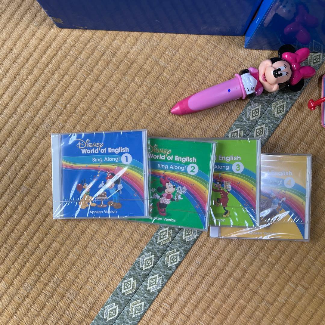 ディズニー 英語学習セット DVD 絵本 マジックペン