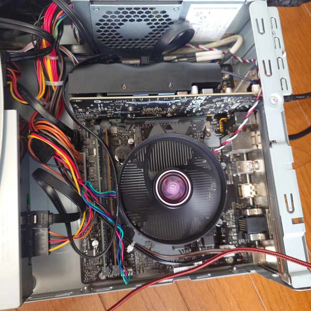 ブラックデスクトップPC wps付属